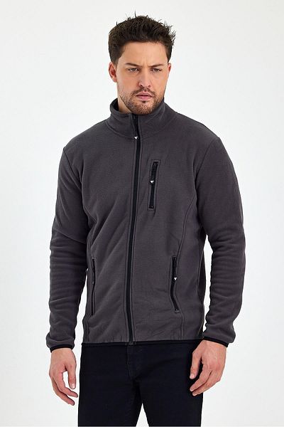 yakamor Men's Polar Zippered Sweatshirt