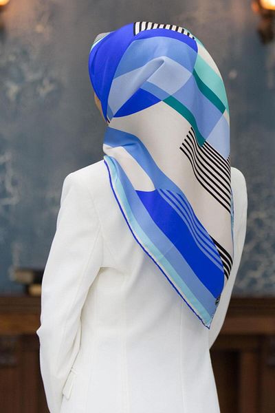 Vissona Μεταξωτό κασκόλ Twill