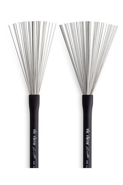 Vicfirth-4c Vicfırth Rmwb Russ Miller Wire Br Brush Drumstick, Medium Gauge, Boy Russ Miller Wire Br Brush Drumstick