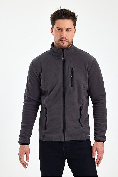 yakamor Men's Polar Zippered Sweatshirt