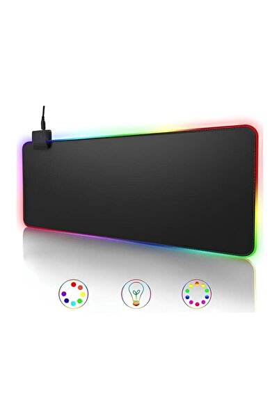 IRONSTAR Rgb Işıklı Kaymaz Taban Oyuncu Mouse Pad