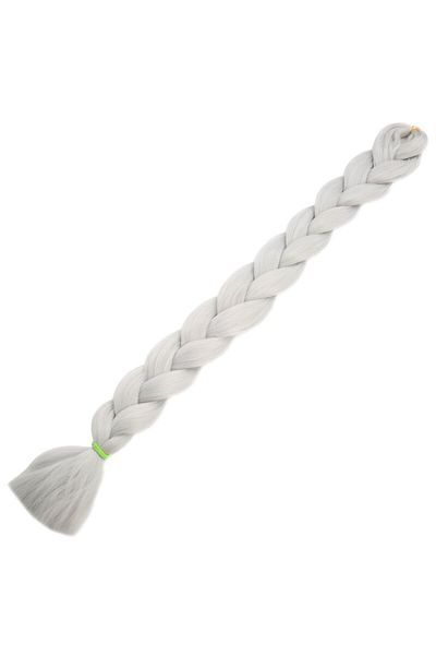 FantaziAtölyesi Synthetic Hair For African Braid And Rasta - Light Gray