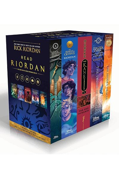 Bloomsbury Publishing مجموعة بيرسي جاكسون وأوليمبيادا المكونة من 5 كتب - اقرأ من Riordan