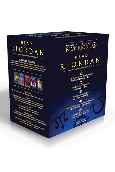 Bloomsbury Publishing مجموعة بيرسي جاكسون وأوليمبيادا المكونة من 5 كتب - اقرأ من Riordan