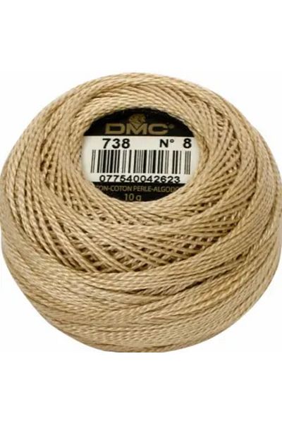 Dmc Koton Perle 738 (No:8) - 2 Pieces