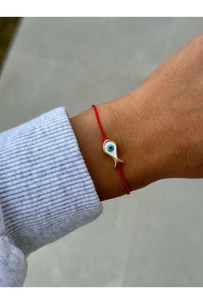Miliva Red String Bracelet with Mini Fish |   Red Rope Bracelet |   Fish Bracelet |   Lucky Bracelet