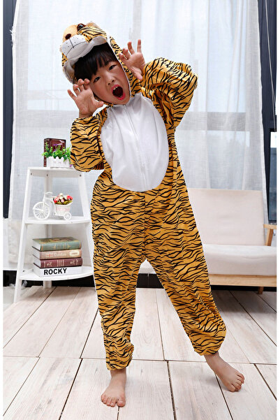 Leyaton Lwlhmrs-Ieg Ieg ™   Children's Tiger Costume - Lion Costume 6-7 Years...