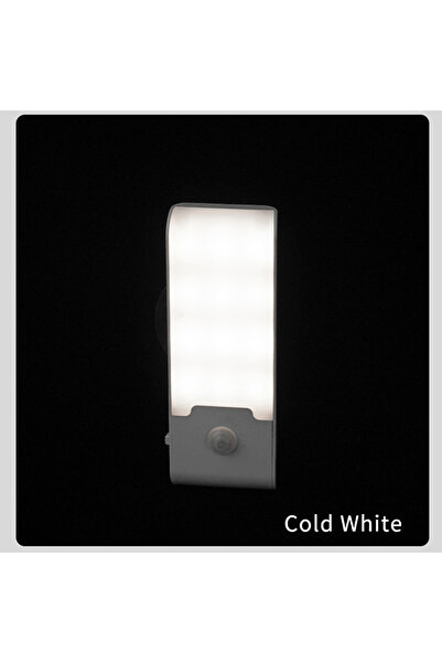 Choice Cold White Motion Sensor LED Night Light Rechargeable Night Lamp Bedsi...