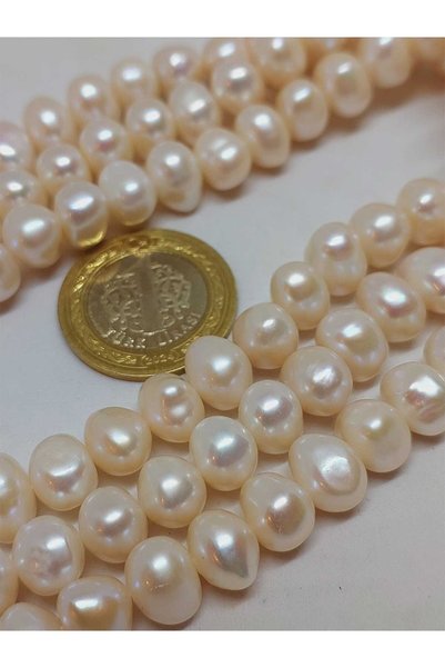 Yasamtohumu Pearl string white royal quality 7*9mm (53324)
