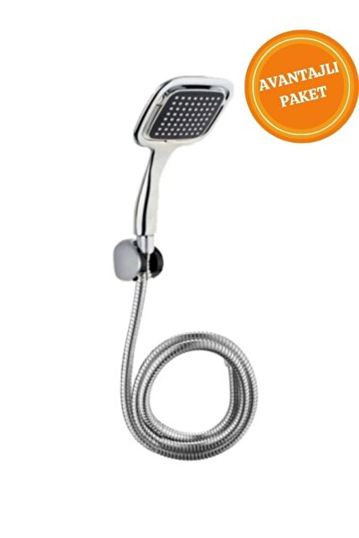 HETicaret Kare Baslıklı Banyo Duş Seti