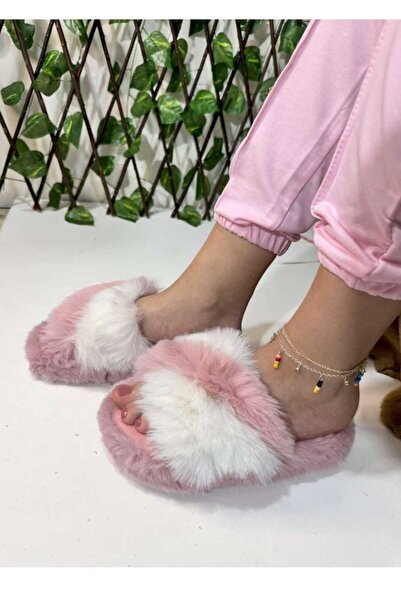 olgun slipper Papuci de casă cu blană silențioasă