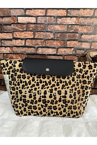 eladabags Leopar desen askılı