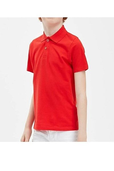 Bebek işi Tricou Lakos pentru școală cu mânecă scurtă pentru copii