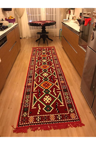 cozy lounge Otantik Şark Köşesi Kilim Kırmızı