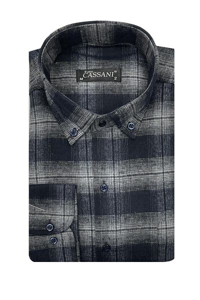 FABİO CASSANİ Ανδρικό πουκάμισο Fabio Cassani Winter Cashmere-6942