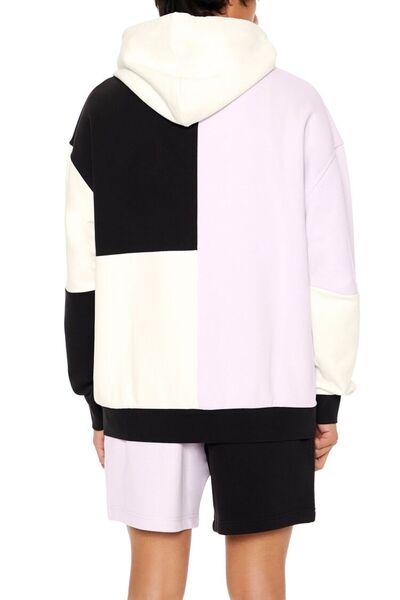 Forever 21 Drawstring Colorblock Hoodie
