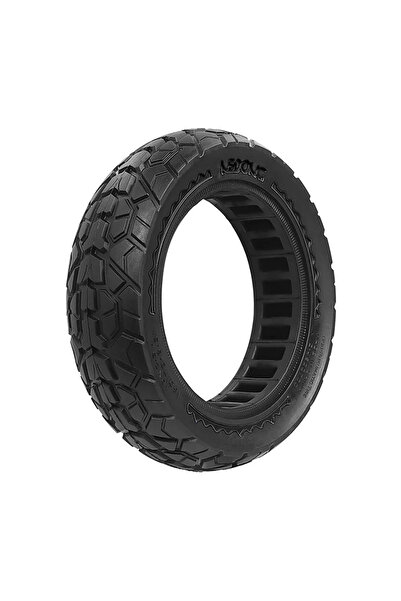 Choice إطارات صلبة سوداء مقاومة للتآكل، مقاس 10 بوصات (10 × 2.5)، مناسبة لسكو...