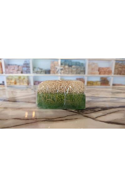 SABUNCU BABA 100% Natural Soap with Pumpkin Fiber and Olive Oil - 120 grams