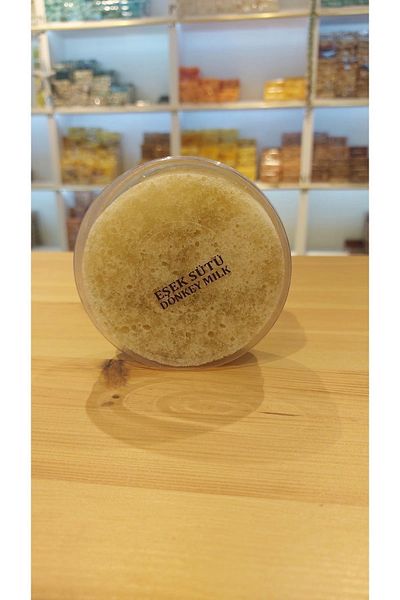 SABUNCU BABA 100% Natural Peeling Round Soap with Donkey Milk -120 Grams-