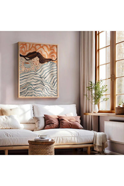 woodhomeworks Tekli Bohem Ofis Salon Dekor Tablo Ttk