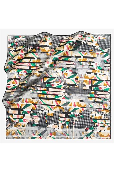 Cacharel Tivil Silk Scarf 7710313 -911