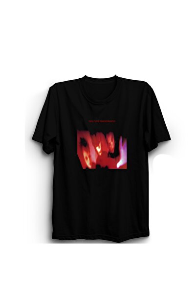 The Fame The Cure, Pxrnography, Rock Metal Müzik Unisex %100 Pamuk Tişört