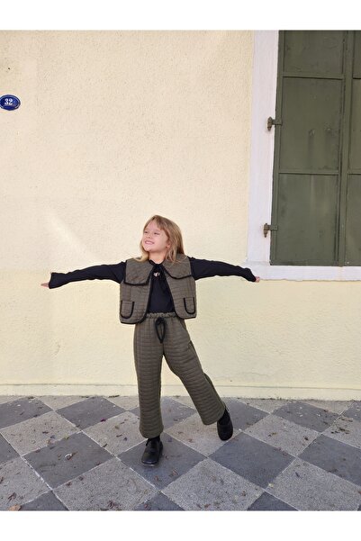 BONBONO KİDS Mayda Children's Vest Pant Set