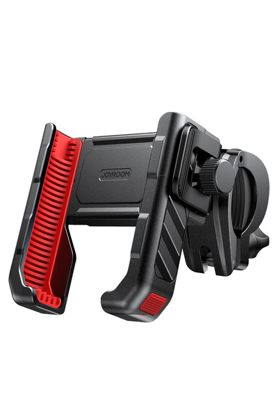 Choice Black And Red Joyroom Bike Phone Holder Universal One-hand Operation Bicycle Motorcycle Phone Holder
