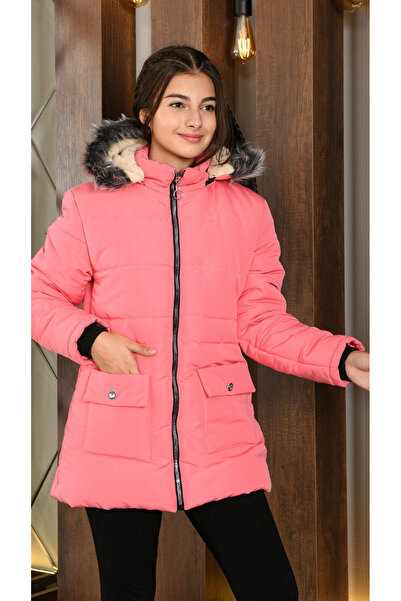 ESKİŞEHİR YUMURCAK KIZ ÇOCUK İÇİ KÜKLÜ KABAN MONT