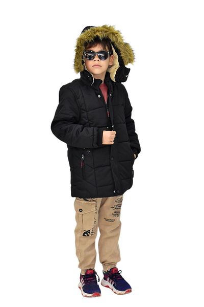 BAGLAN Boy's Hooded Coat - Bs-2014