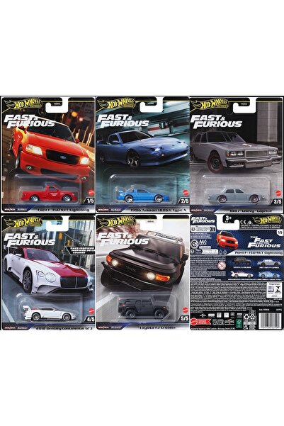 Hotwhells HotWheels Premium Fast & Furious 2024 Mix H Set
