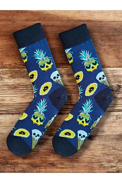 daphne studio Unisex Colorful Socks Patterned Knee High Socks