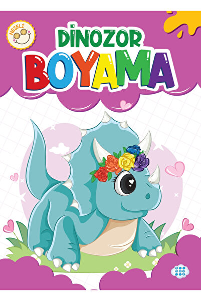 Dokuz Yayınları Neşeli Dinozor Boyama / Kollektif / Dokuz Çocuk / 9786256030510