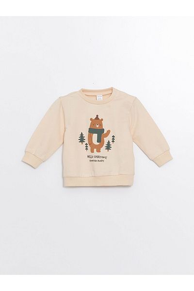 LC Waikiki Lcw Baby Boy Sweatshirt and Sweatpants Set of 2