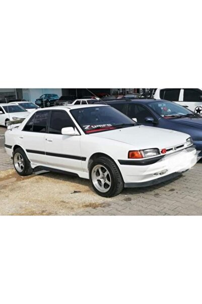 Mazda 323 FS Mazda 323 Uyumlu Sedan Yan Marşpiyel Boyasız Siyah