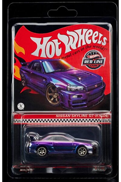 HOT WHEELS R34 Rlc Purple 1/64