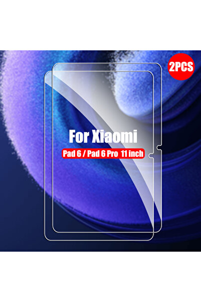 Choice واقي شاشة زجاجي مقوى لجهاز Mi Pad 6 و 6 Pro مقاس 11 بوصة (قطعتان) متوافق مع Mi Pad 5 Pro و Mi Pad 6 و Redmi 11 و Redmi 10.6 بوصة