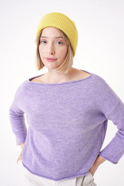 CHUBA Kadın Selanik Örgü Bere Sarı 25W5004