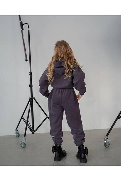 KOKOŞ BEBEK Latte Crop Tracksuit Set