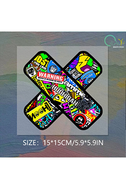 Choice رقعة إبداعية مقاس 15×15 سم C273A2 لحماية السيارة من الخدوش، ملصق سيارة...