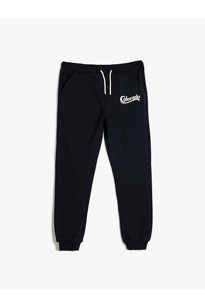 Koton Boy's City Printed Jogger Sweatpants