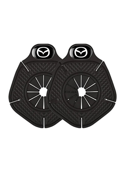 Choice غطاء حماية أسود - قطعتان لفتحات مساحات الزجاج الأمامي للسيارة، مقاوم ل...