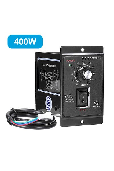 Choice Us-52 400w Ac 220v 50/60hz Ac Speed Controller Ac Regulator Motor Control Forword Backword With F...
