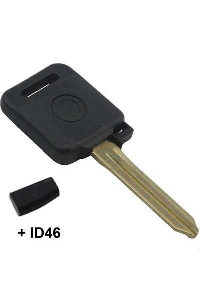 jingyuqin with ID46 Chip for NISSAN Teana Tiida Qashqai X-Trail Transponder Car Key Case Shell Re...