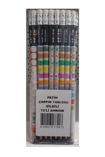 Fatih Kurşun Kalem Çarpım Tablosu Silgili 17840