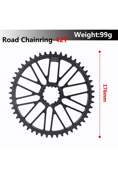 Choice ROAD 3mm 42T RACEWORK MTB Road Bike Chainring Mountain Bicycle 32T 34T 36T 38T Crown Narrow Wide Cha