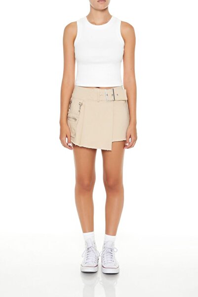 Forever 21 Cep Detaylı Şort Etek