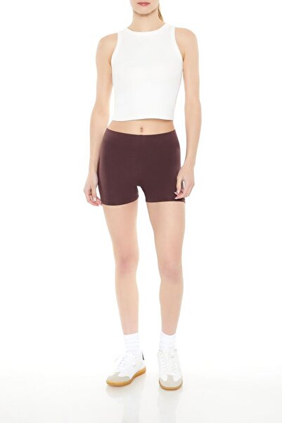 Forever 21 High-Rise Boxer Şort