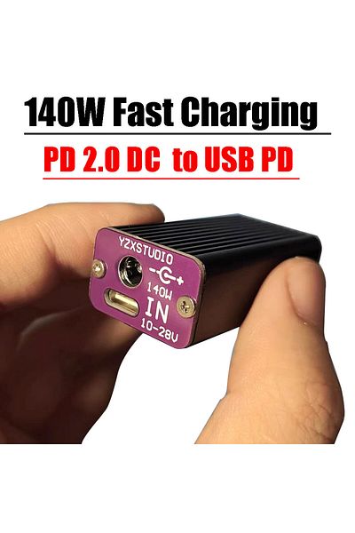 Choice محول شحن سريع 140 واط PD TYPE-C USB محول شحن سريع 20 فولت 7 أمبير SuperVOO C65W SCP 12 فولت 20 فولت ...