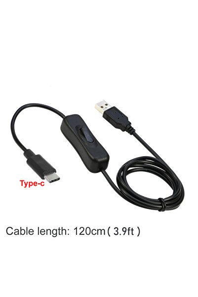 Choice كابل تحويل USB إلى Type C من النوع C، سلك شحن Micro USB مع تشغيل/إيقاف...